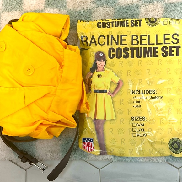Racine Belles “Kit” A League of Their Own Costume Dress Women’s L/XL - Picture 1 of 8